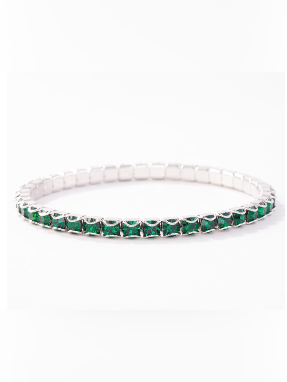 NWT Touchstone Crystal “May Birthstone Bracelet” (Emerald); CURRENT catalog